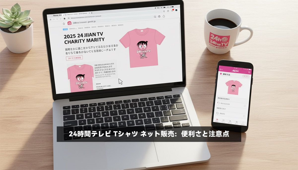 24時間テレビ Tシャツ ネット販売：便利さと注意点