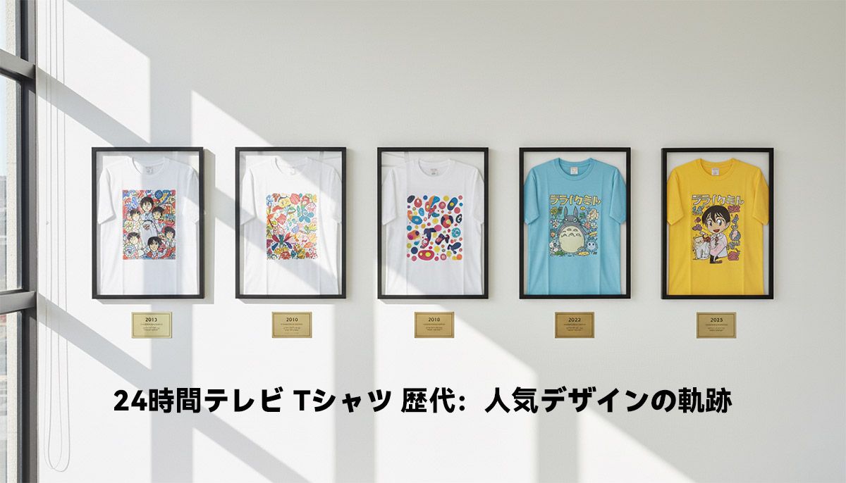 24時間テレビ Tシャツ 歴代：人気デザインの軌跡
