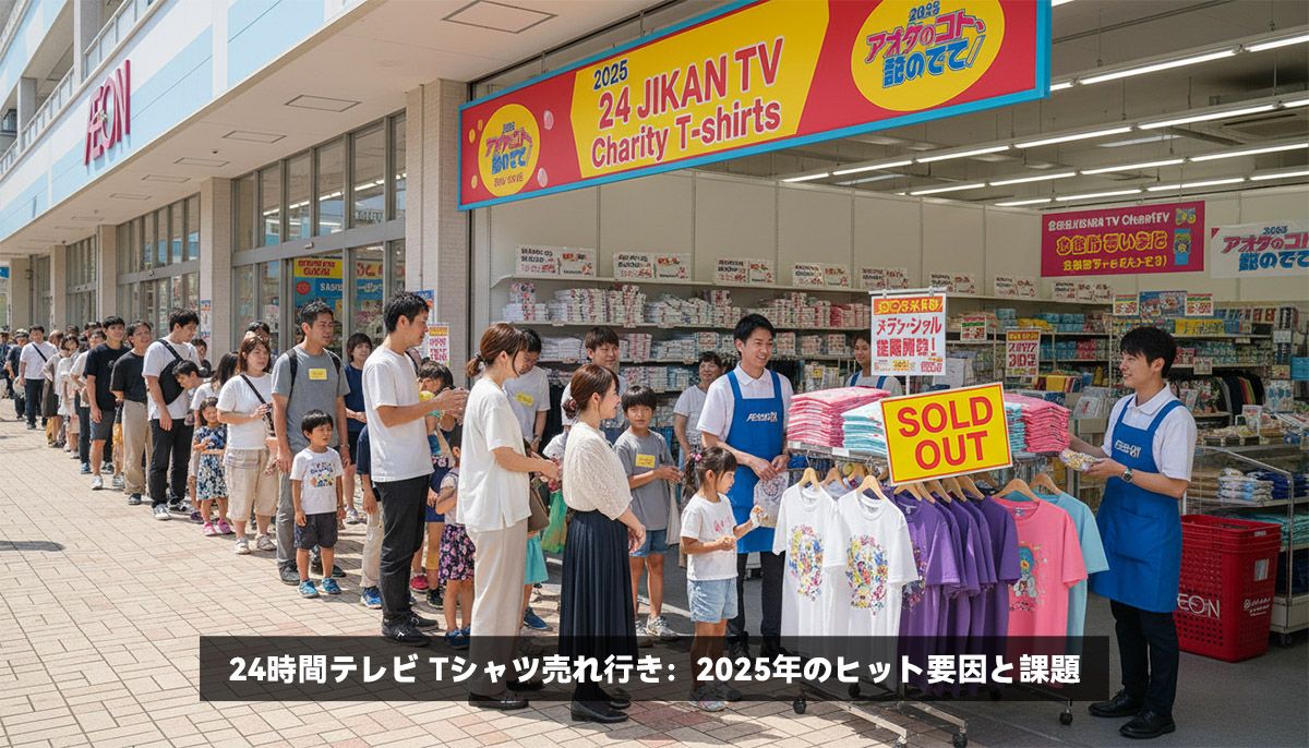 24時間テレビ Tシャツ売れ行き：2025年のヒット要因と課題