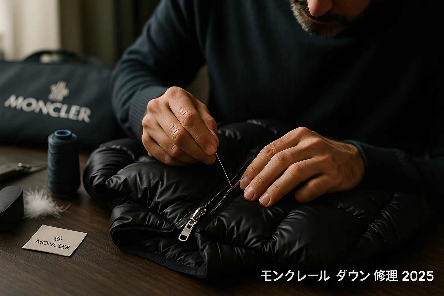 【2025年最新版】モンクレール ダウン 修理 完全ガイド.webp