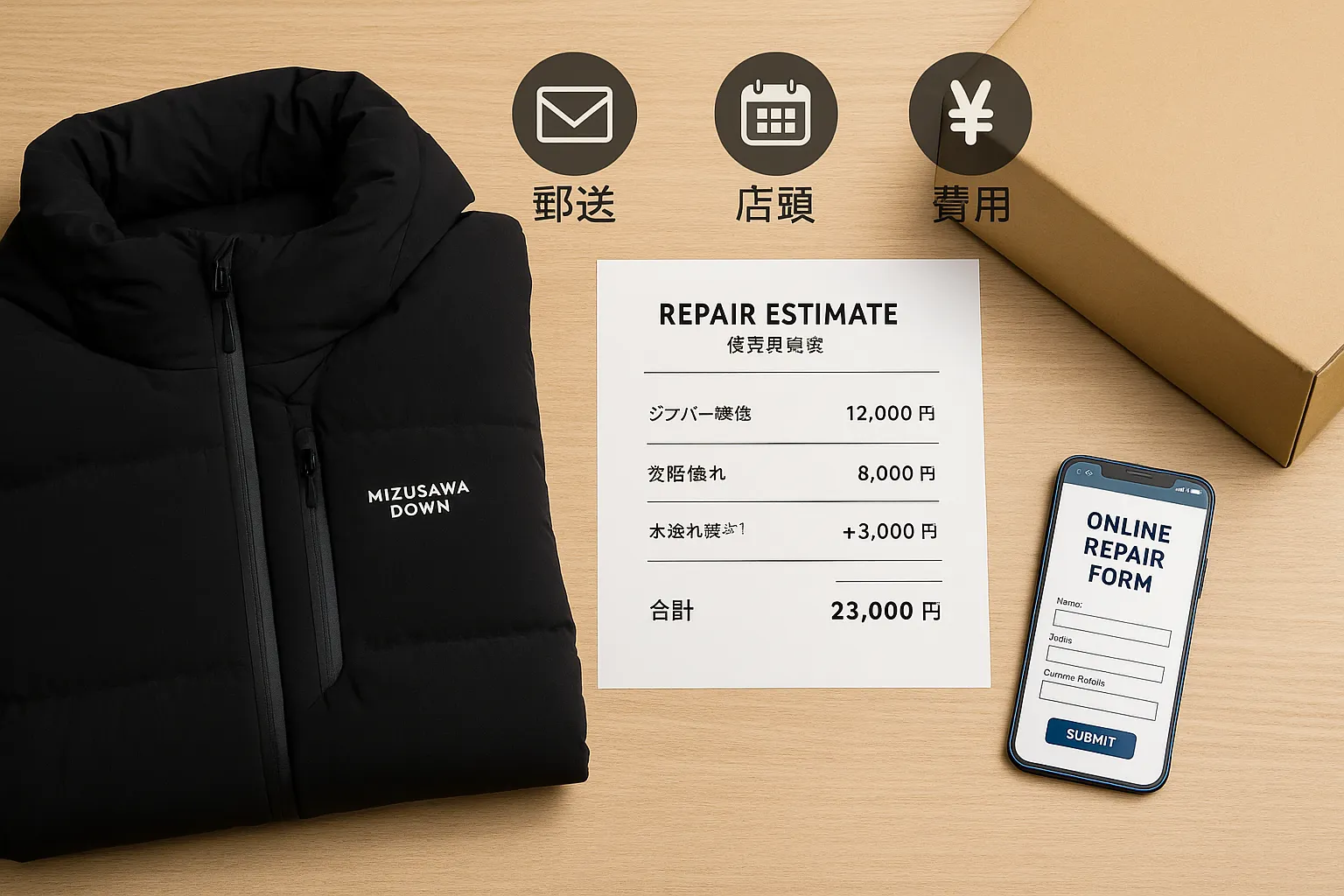 8 修理料金・納期・受付方法まとめ（郵送／店頭）.webp