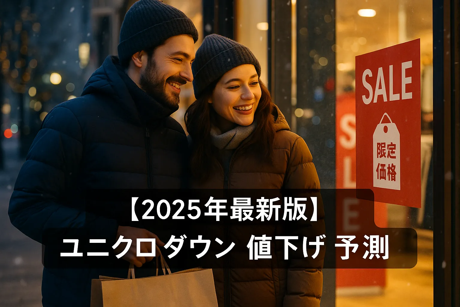 【2025年最新版】ユニクロ ダウン 値下げ 予測.webp