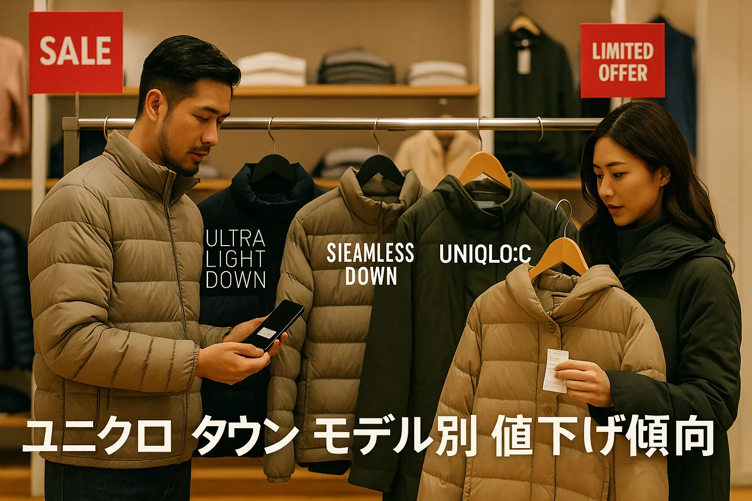 モデル別 値下げ傾向|ウルトラライト・シームレス・UNIQLOC・コラボ限定.webp