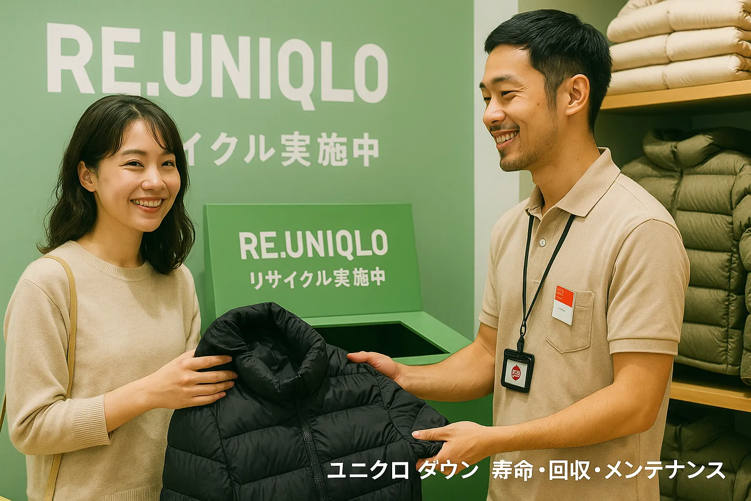 ユニクロ ダウンの寿命・回収・メンテナンス情報.webp