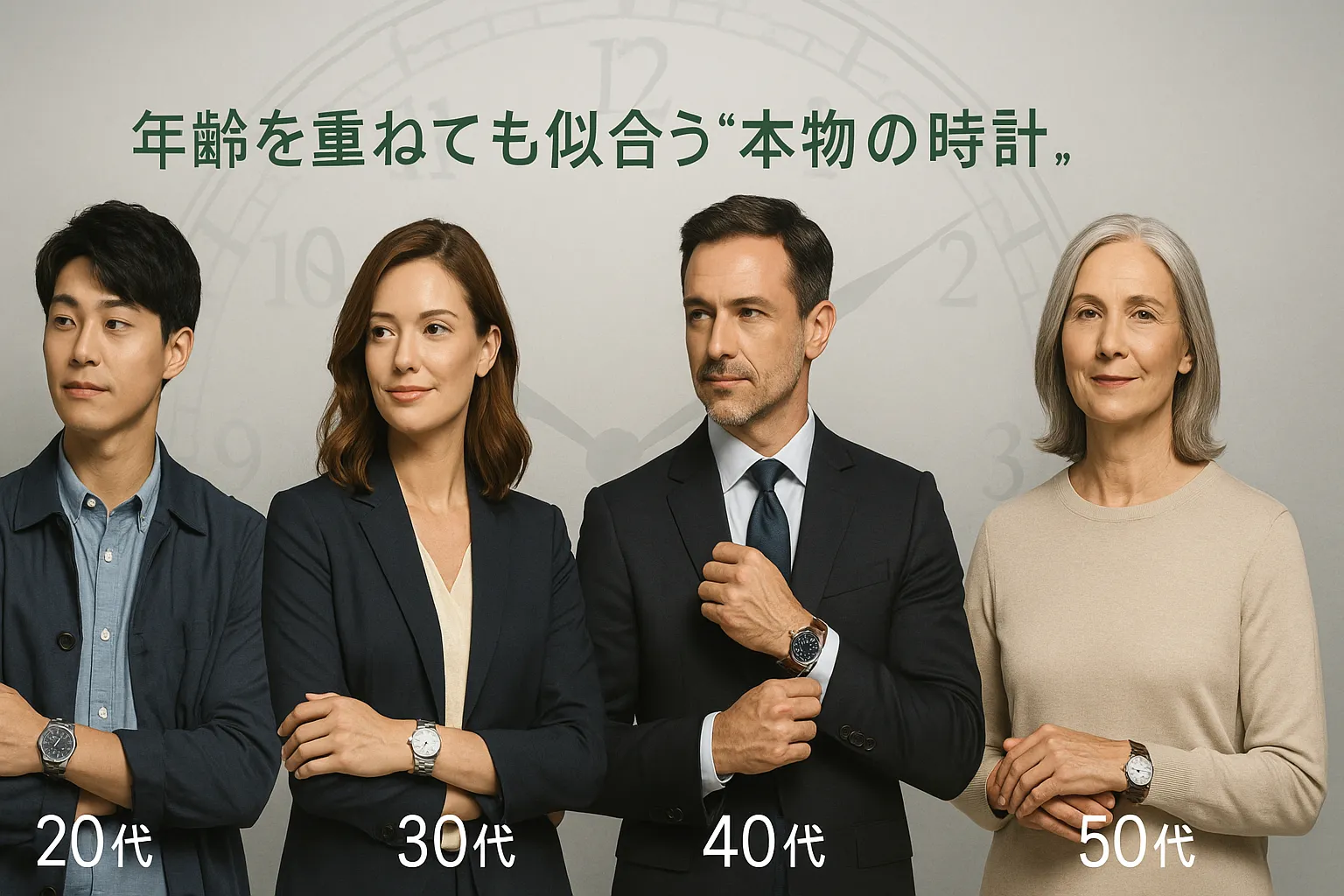 年齢別に見る:20代〜50代で似合うハミルトンとは?.webp