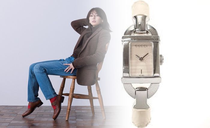 グッチ 時計 レディース レザー