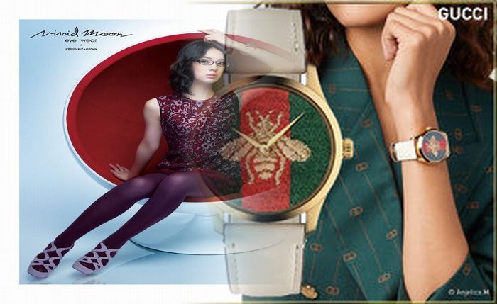 グッチ 時計 ピンク ゴールド