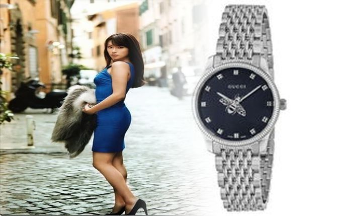 グッチ 時計 レディース チェンジ ベゼル