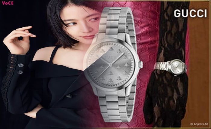 グッチ 時計 ピンク ゴールド