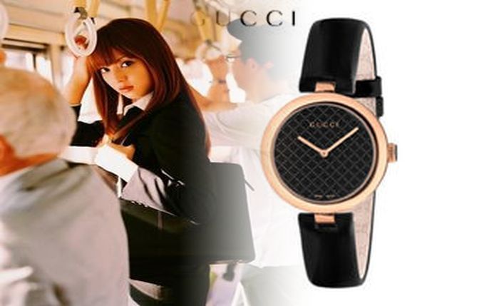 グッチ 時計 ピンク ゴールド