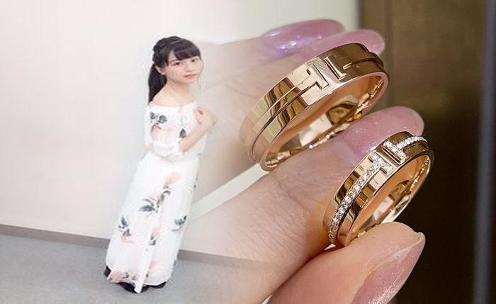 結婚 10 周年 ペア リング ティファニー