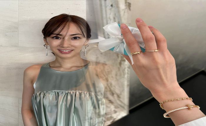 ティファニー ペア リング 18k