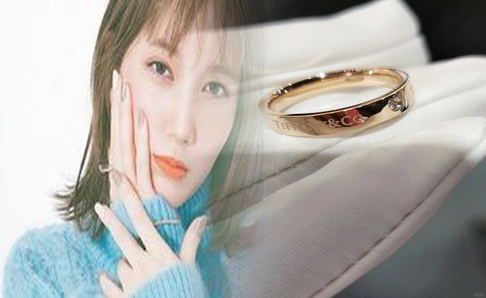 ティファニー バンド リング ゴールド