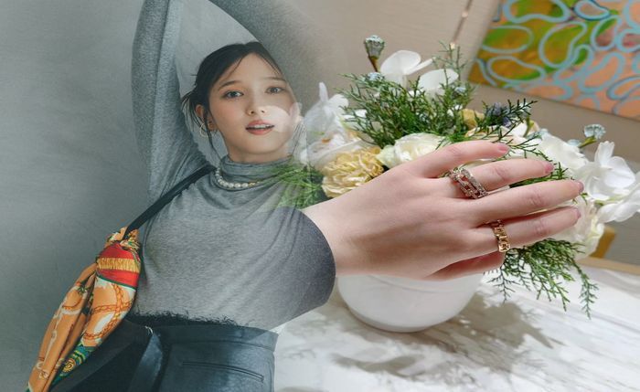 ティファニー ホワイト ゴールド リング