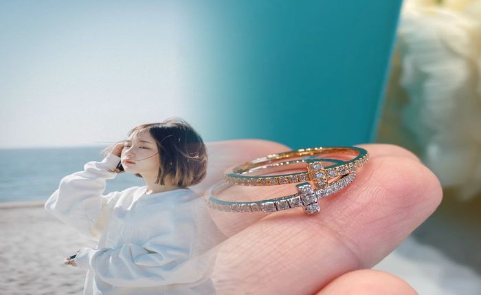 ティファニー ハーフ エタニティ リング