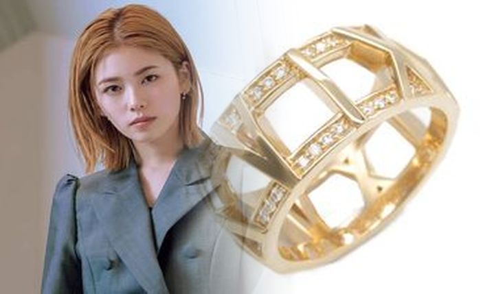 ティファニー キーリング オープン ハート