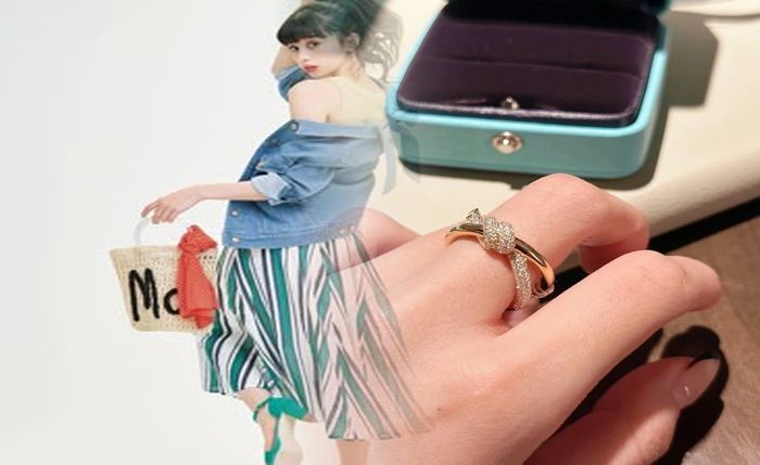 ティファニー スタッキング バンド リング