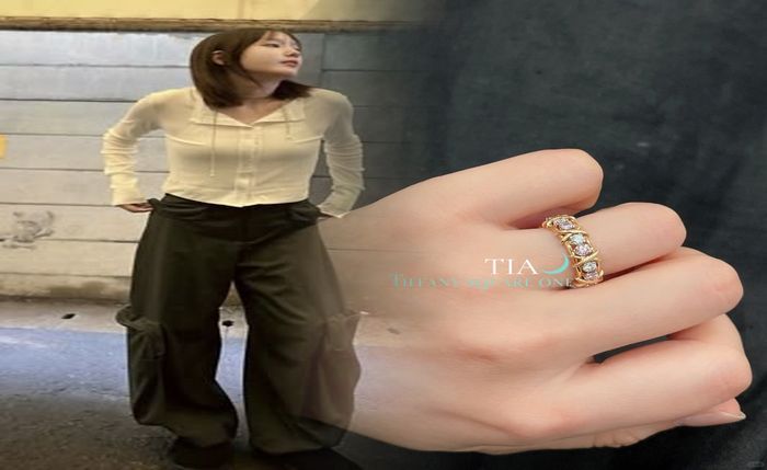 ティファニー ハーモニー 結婚 指輪 重ね 付け