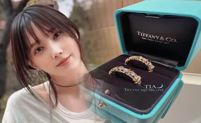 ティファニー リング 重ね 付け
