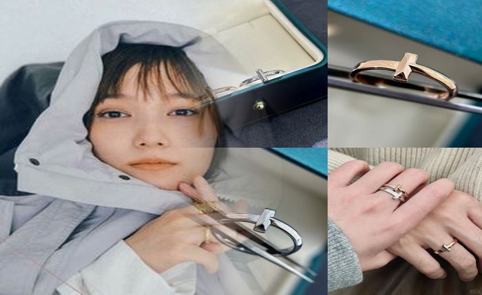ティファニー 結婚 指輪 ゴールド