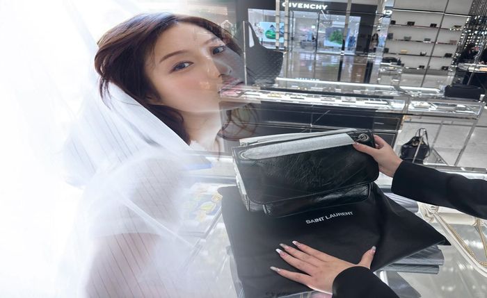 サン ローラン ポシェット 中古