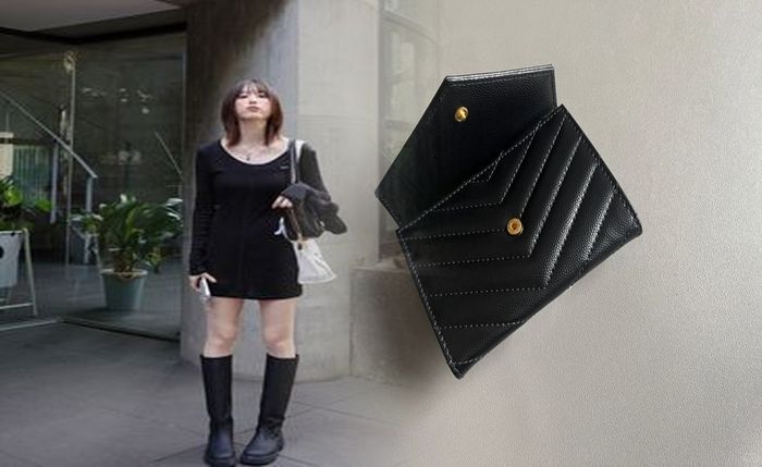 サン ローラン 三 つ折り メンズ