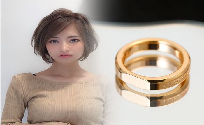 ティファニー ダブル リング ネックレス