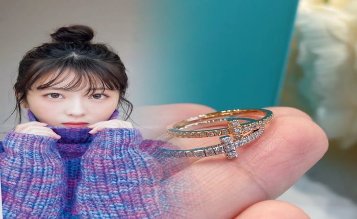 スイート テン ダイヤモンド リング ティファニー