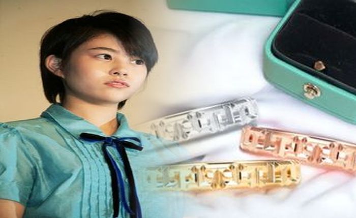 アクア マリン ティファニー 指輪