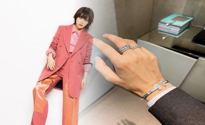 ティファニー ピンク サファイア リング