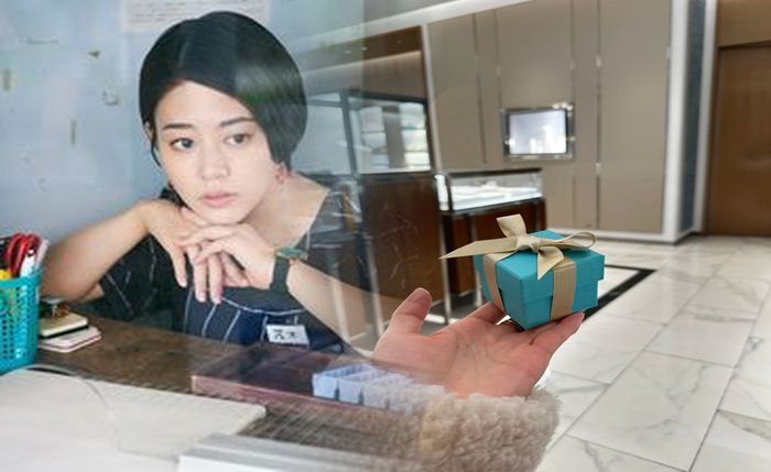 ティファニー サファイア ダイヤ リング