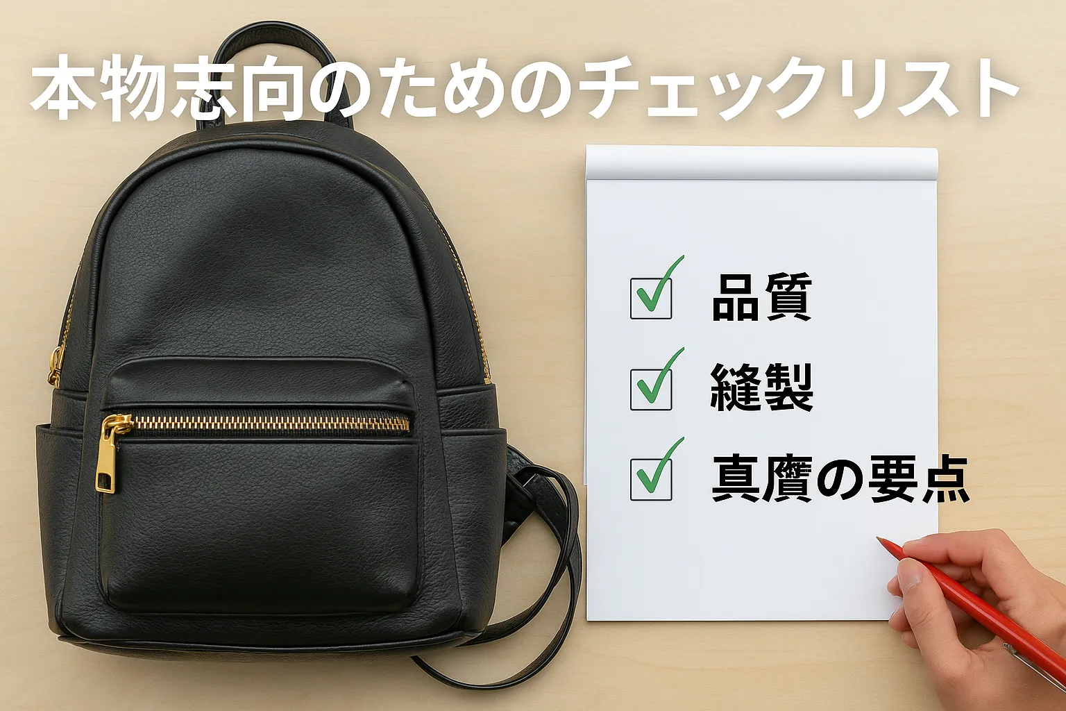 9. 本物志向のためのチェックリスト（品質・縫製・真贋の要点）.webp