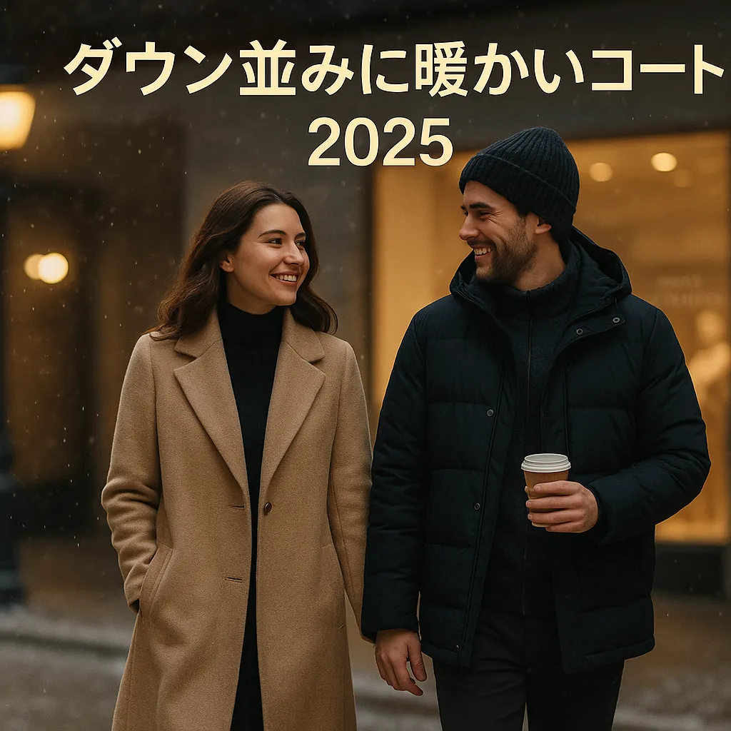 【2025年最新版】ダウン並みに暖かいコート特集.webp