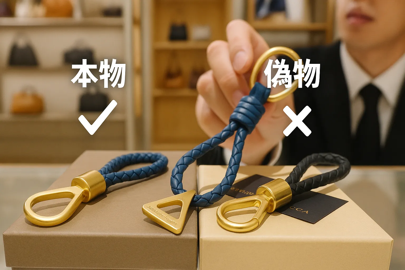 ⑩ ボッテガ正規店での照合・確認方法|最終判断はプロに任せる.webp
