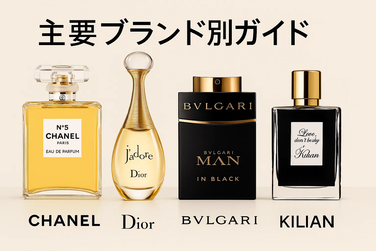 7. 主要ブランド別ガイド（シャネル・ディオール・ブルガリ・キリアン）.webp
