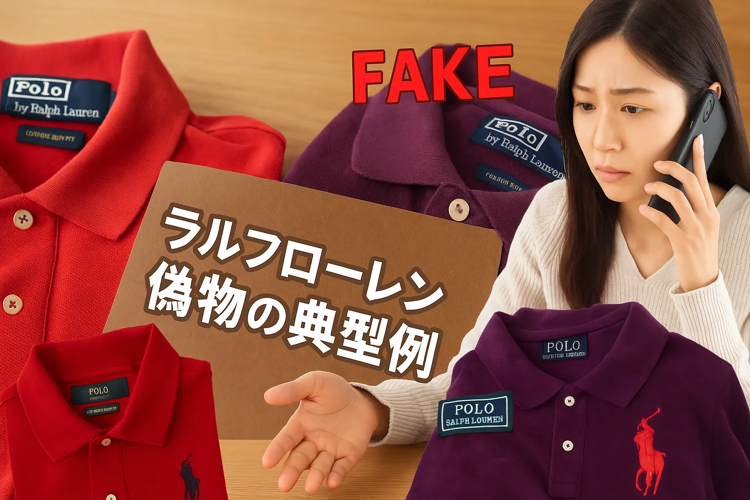 6. ラルフローレン偽物の典型例と実際の相談事例.webp