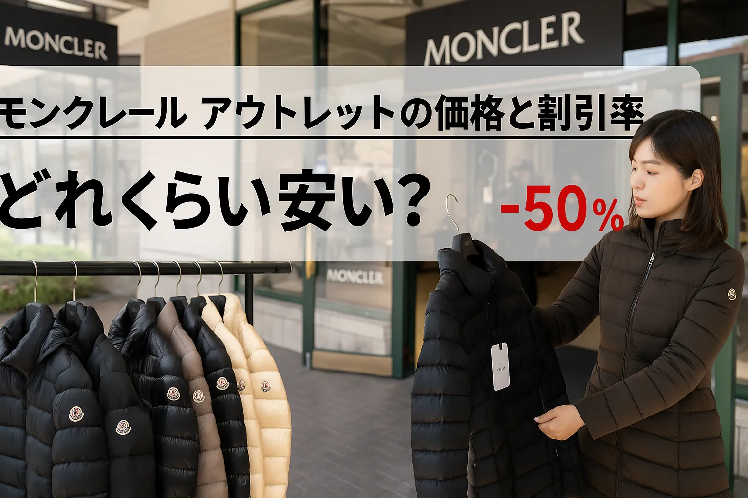 3. モンクレール アウトレットの価格と割引率｜どれくらい安い？.webp