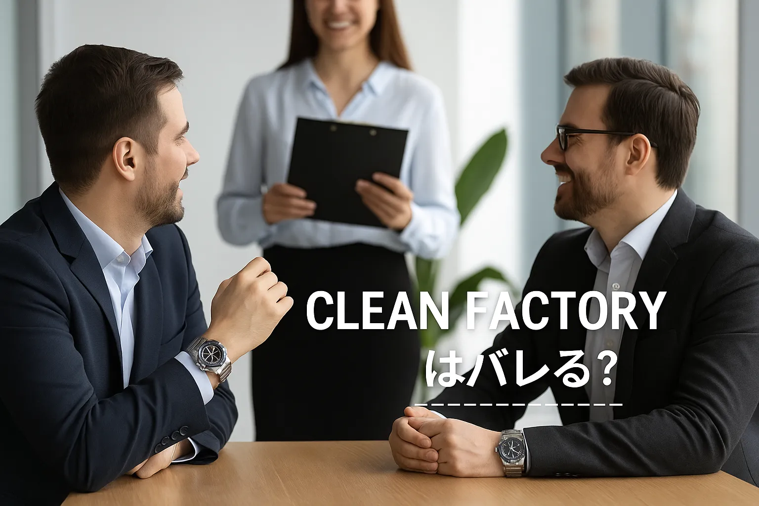 6. CLEAN FACTORYはバレる？職場・友人の反応と注意点.webp