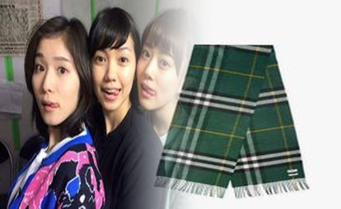 バーバリー 入学 式 女の子