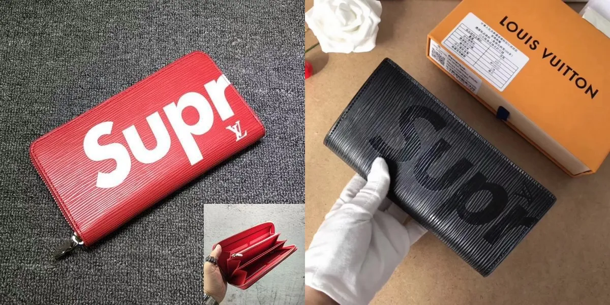 シュプリーム ヴィトン 財布 二つ折り