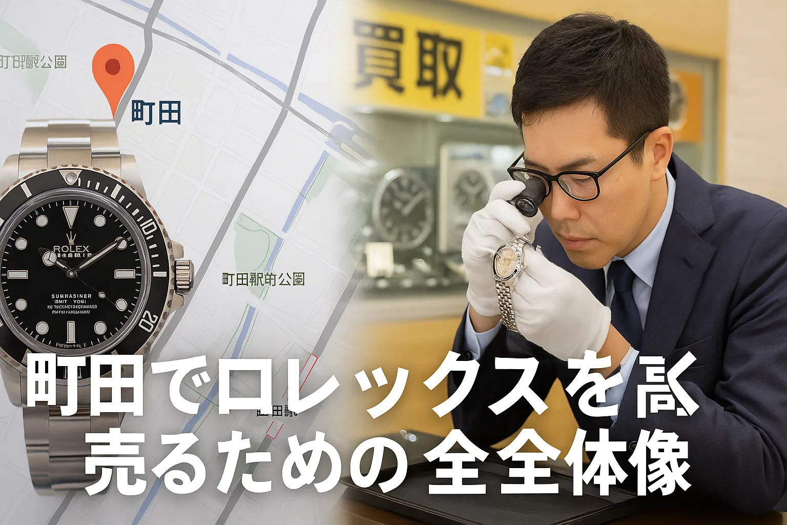 1. 町田でロレックスを高く売るための全体像.webp