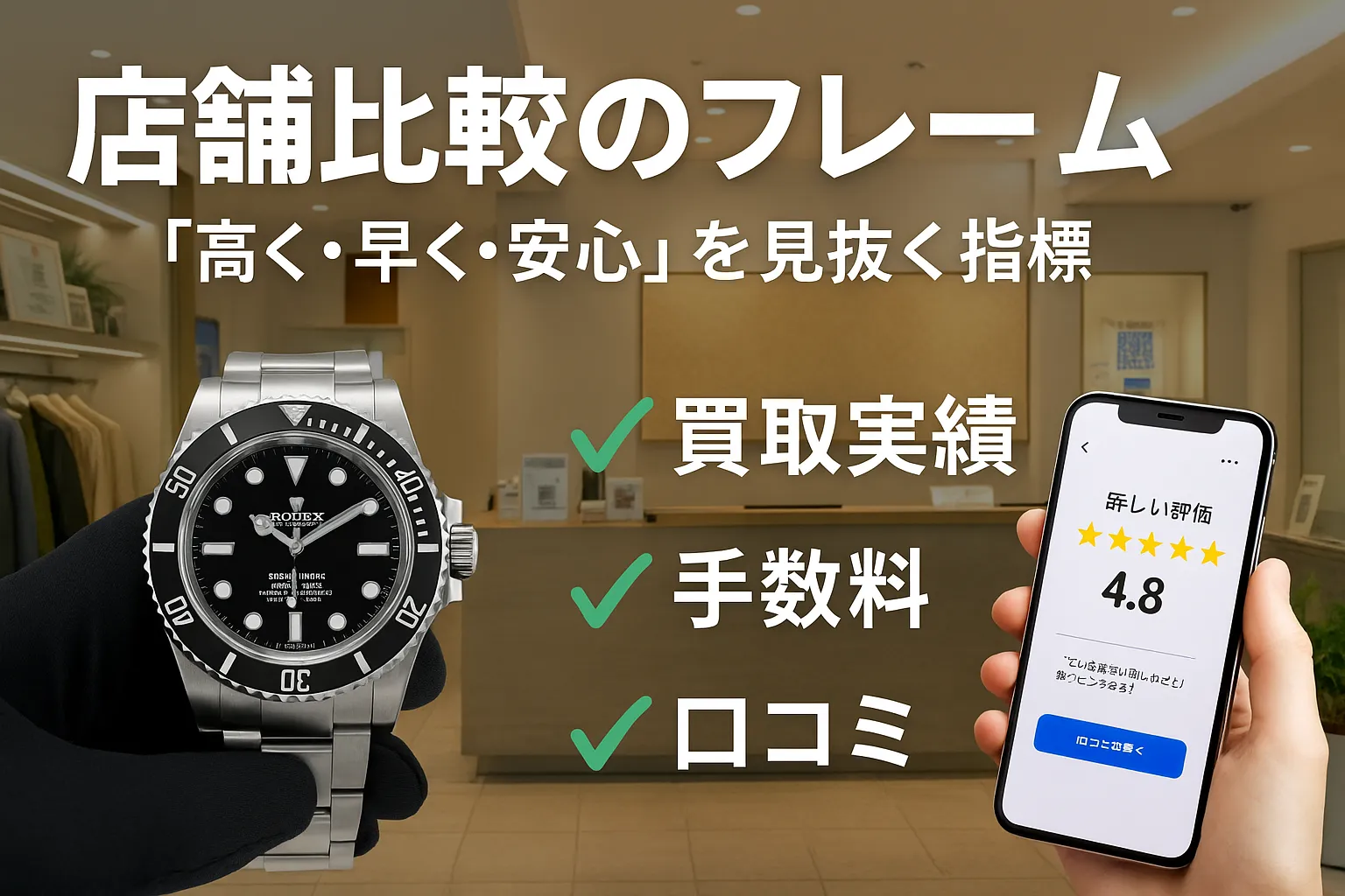 4. 店舗比較のフレーム｜「高く・早く・安心」を見抜く指標.webp