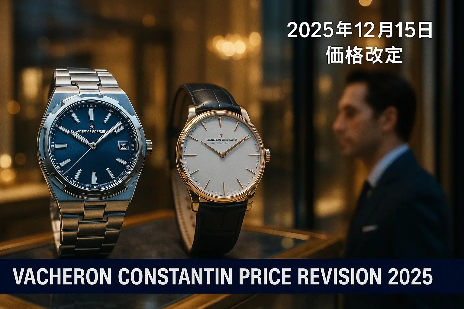 【最新速報】ヴァシュロン・コンスタンタン 値上げ｜人気モデルの改定率と理由・対象コレクション一覧・過去の価格推移・正規店と並行輸入の価格差・今後の値上げ予測・後悔しない買い方を徹底解説！