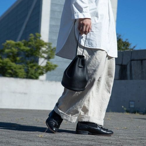 SNSユーザー投稿例：巾着バッグコーデ