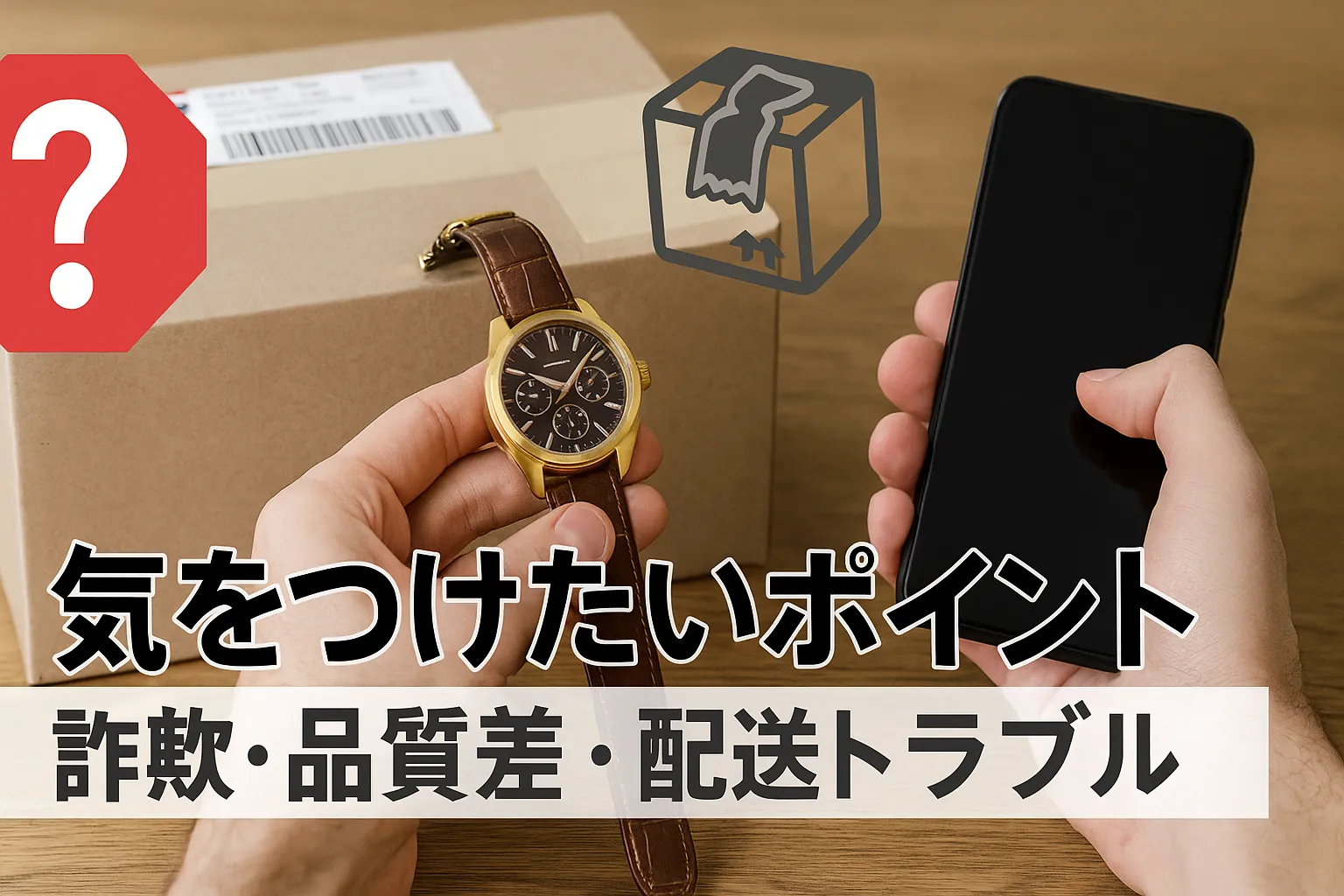 5. 気をつけたいポイント｜詐欺・品質差・配送トラブルの実例.webp