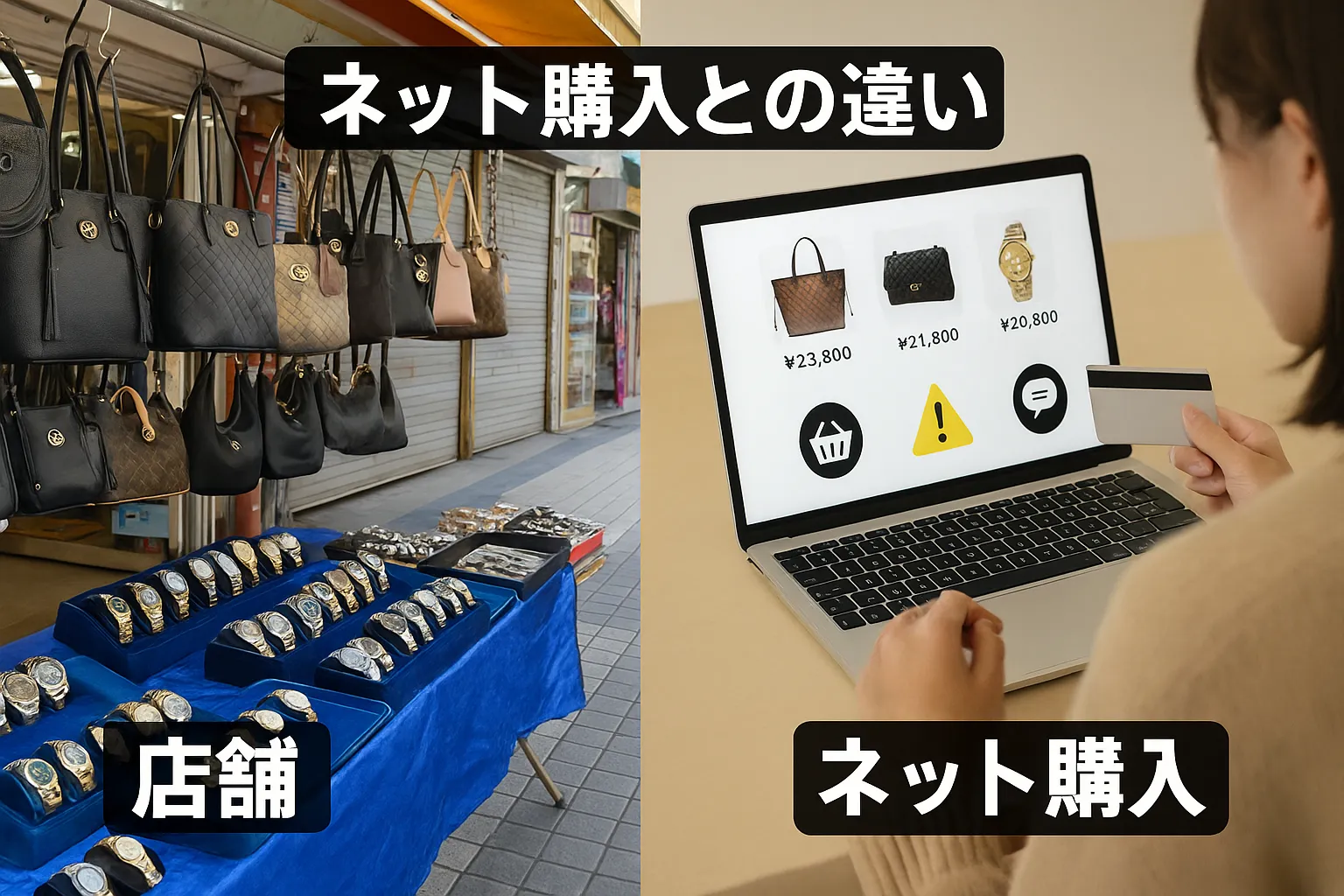 4. ネット購入との違い｜品揃え・価格・リスク・体験談の比較.webp