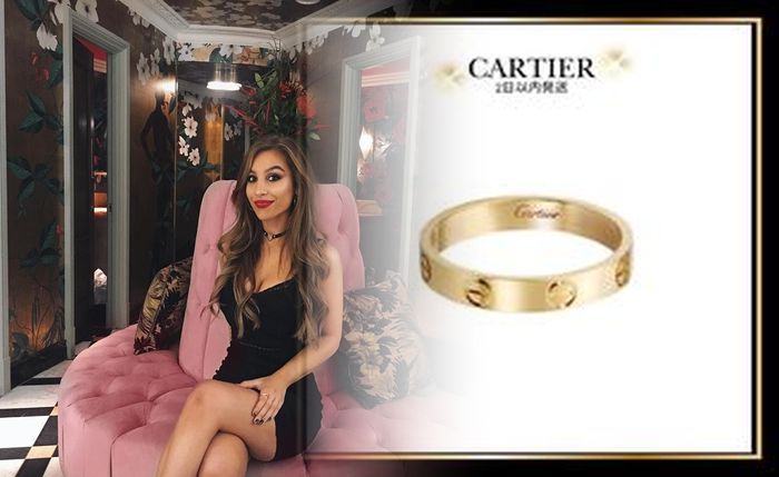 カルティエ 1895 重ね 付け