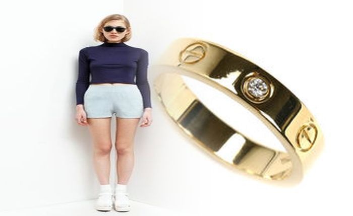 カルティエ バレリーナ 重ね 付け