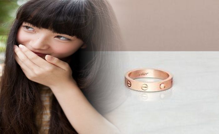 カルティエ 1895 重ね 付け