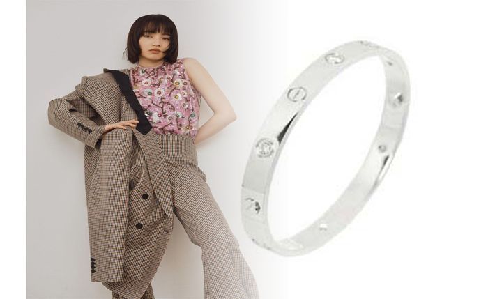 シースルー タンク トップ コーデ